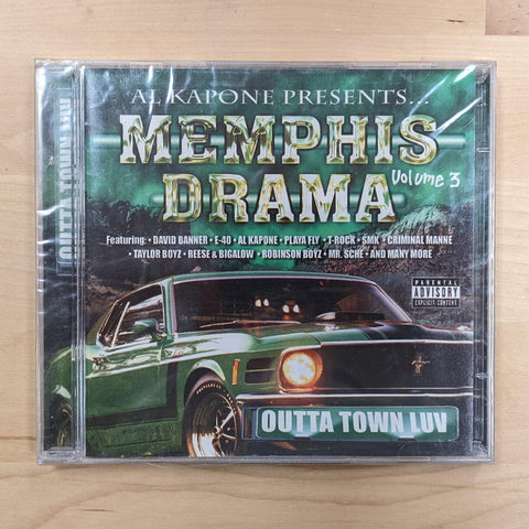 Al Kapone - Memphis Drama Vol. 3 - Outta Town Luv - CD (unsigned)